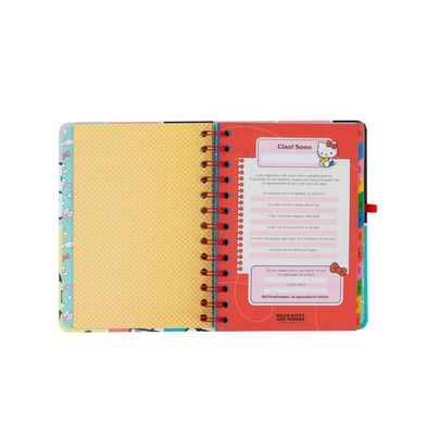Kit Diario Agenda SP 2026-2027 Hello Kitty&amp;Friends Piccola Settimanale + 3 Penne Siamo la squadra migliore