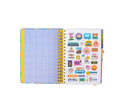Diario Agenda Scolastica GG Mr. Wonderful 2026-2027 Giornaliero Grande  - Nel mio mondo