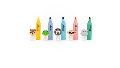Set di 5 mini evidenziatori Mr Wonderful con personaggi – Wonder Comic