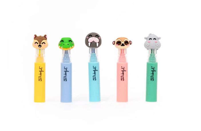 Set di 5 mini evidenziatori Mr Wonderful con personaggi – Wonder Comic