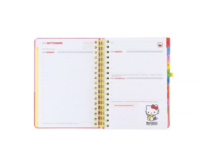 Diario Agenda scolastico 2026-2027 GG Hello Kitty&amp;Friends x Mr.Wonderful Giornaliero Grande  - Siamo la squadra migliore