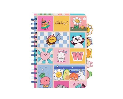 Quaderno Mr Wonderful A5 con segnalibri - Wonder Comic