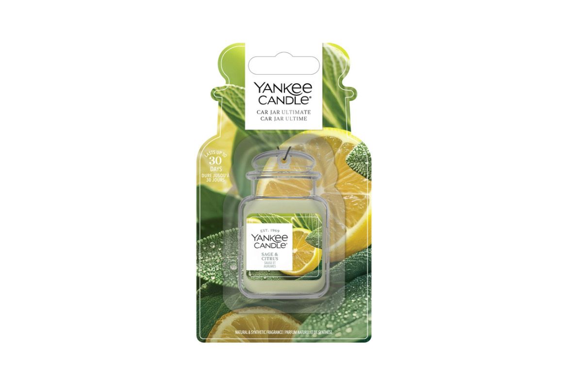 Car jar Yankee Candle sage &amp; citrus