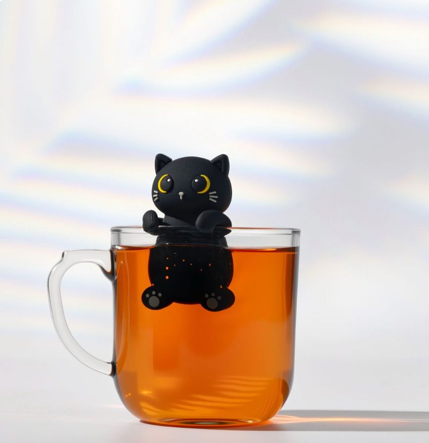 Infusore TeaBuddy gatto nero