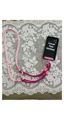 Tracolla per cellulare Rope rosa fuxia