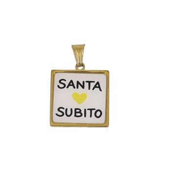 Ciondolo Cameo Santa Subito