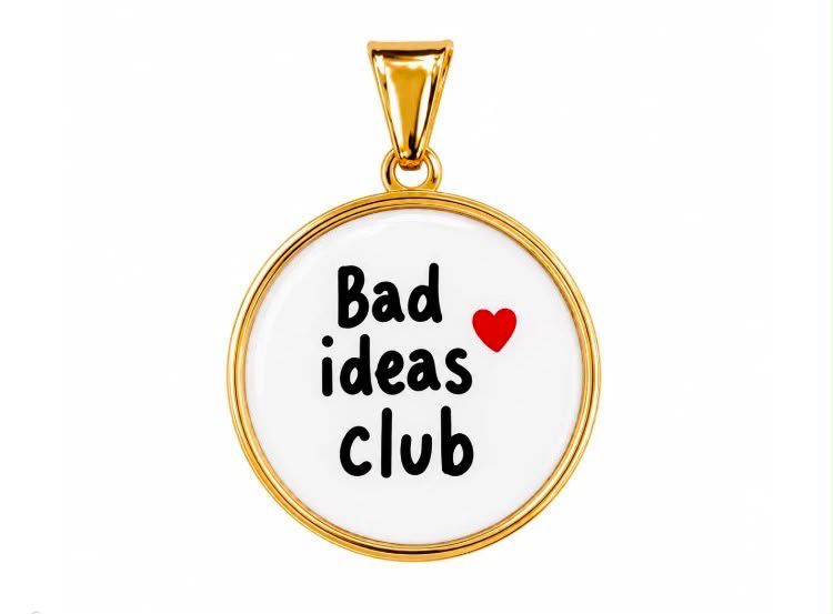 Ciondolo Cameo Bad ideas club