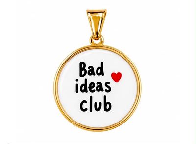 Ciondolo Cameo Bad ideas club