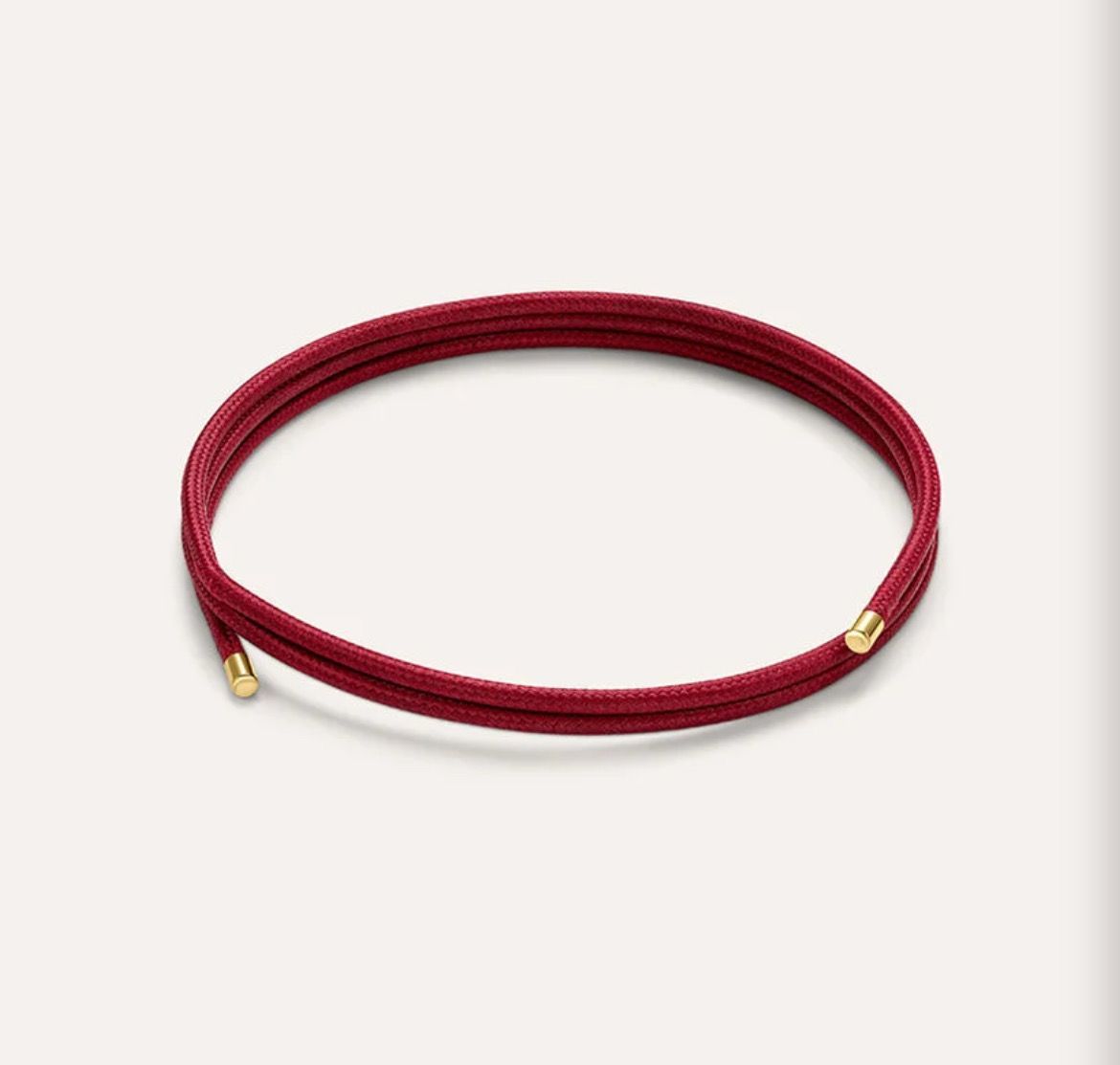 Collana magnetica bordeaux