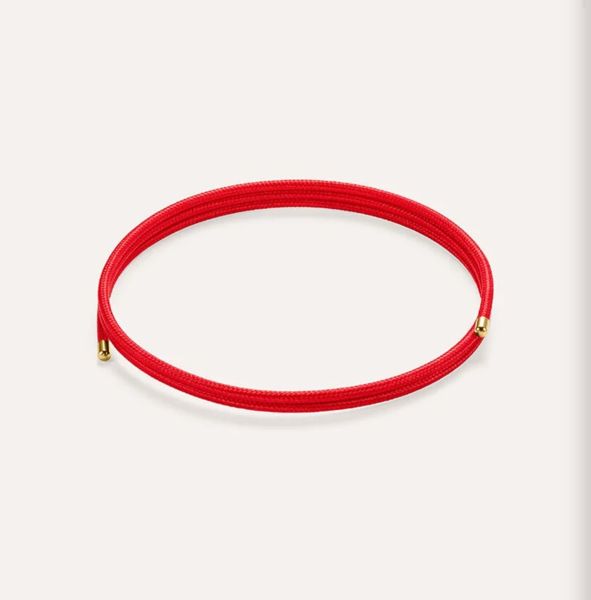 Collana magnetica rosso