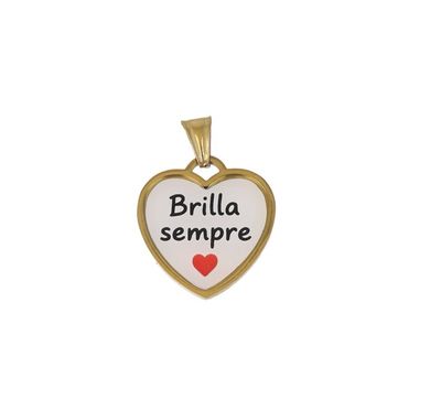 Ciondolo Cameo Cuore brilla sempre
