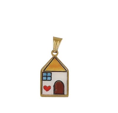 Ciondolo Cameo casetta NUOVO