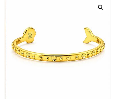 Bracciale rigido color oro Mare Sole Amore Mad Tea