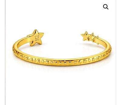 Bracciale rigido color oro Esprimi un desiderio Mad Tea