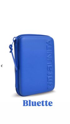 Astuccio One Time Tinta Unita Bluette