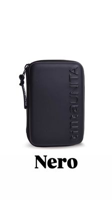 Astuccio One Time Tinta Unita Nero