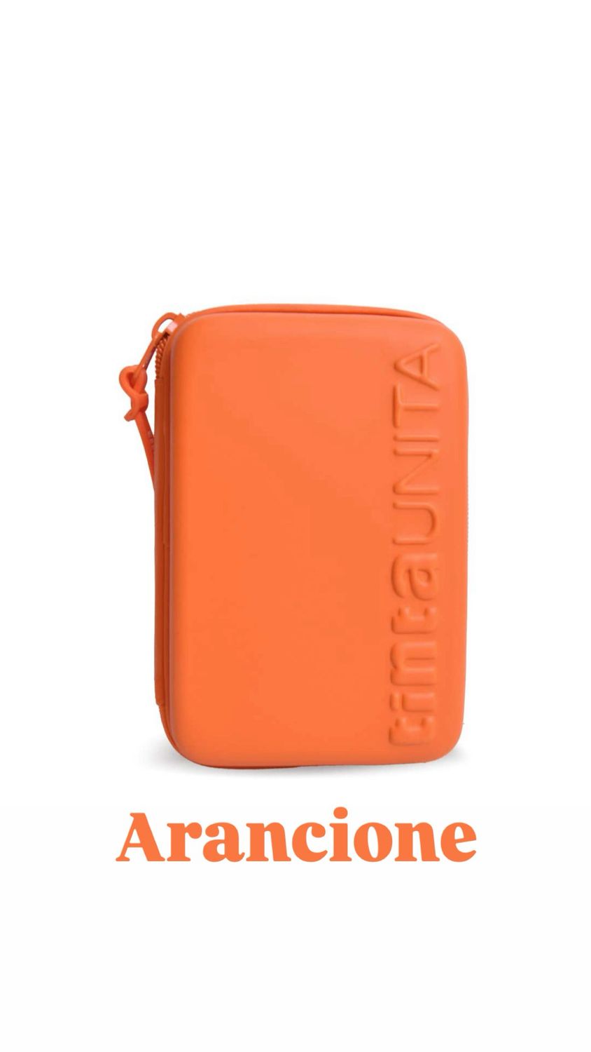 Astuccio One Time Tinta Unita Arancione