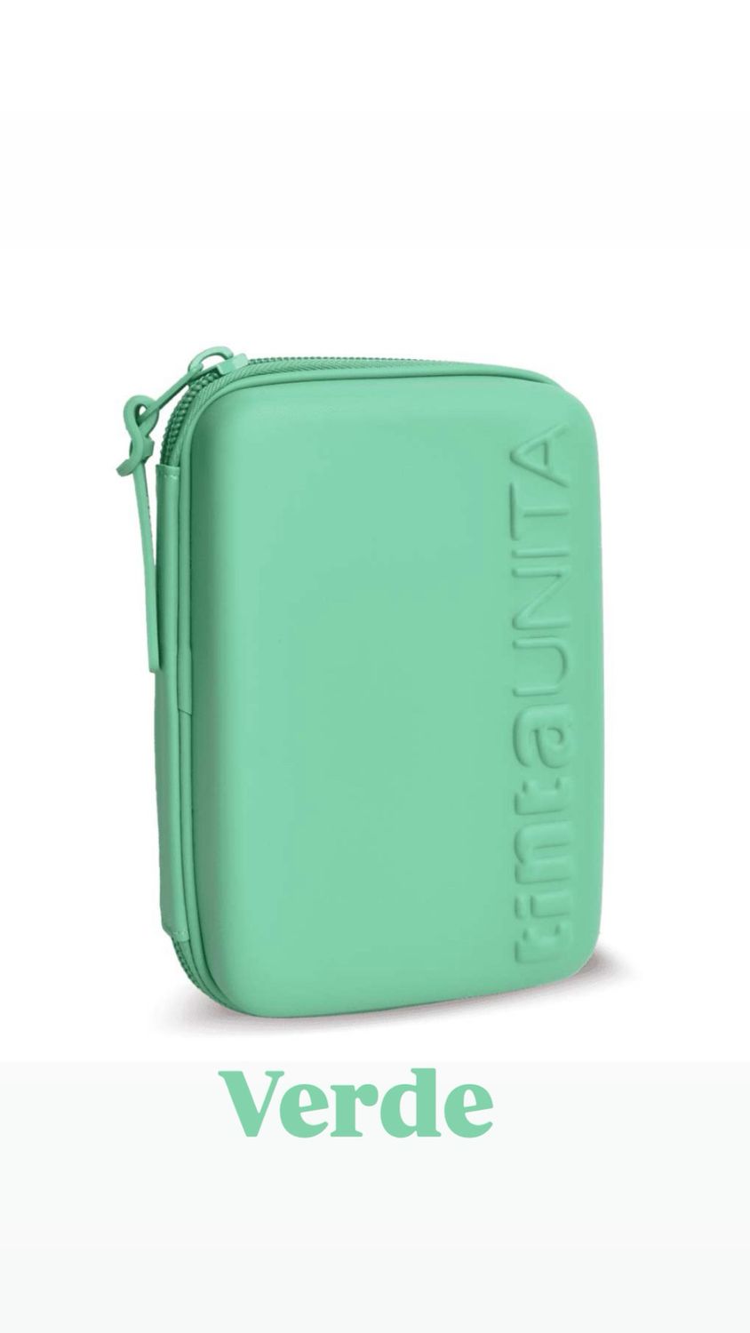 Astuccio One Time Tinta Unita Verde