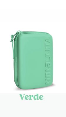 Astuccio One Time Tinta Unita Verde