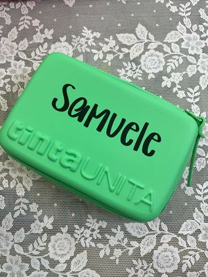 Astuccio One Time Tinta Unita Verde