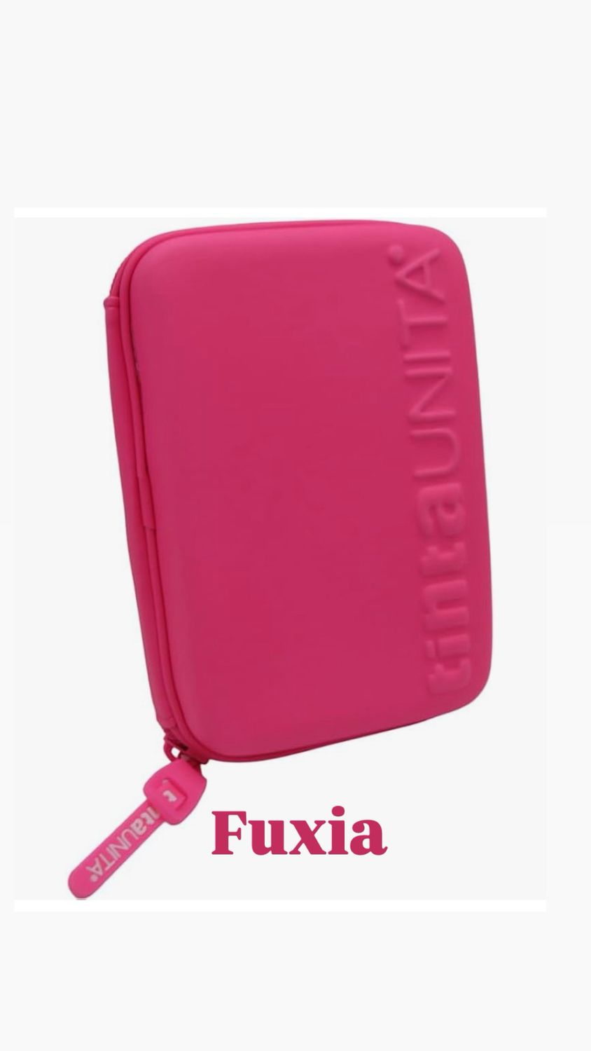 Astuccio One Time Tinta Unita Fuxia