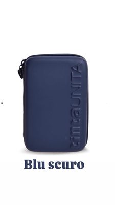 Astuccio One Time Tinta Unita Blu scuro