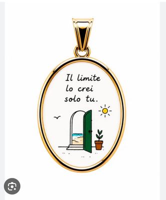 Ciondolo Cameo il limite lo crei solo tu