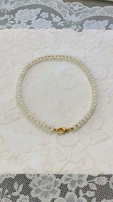 Collana Candy con pietre colorate bianco latte