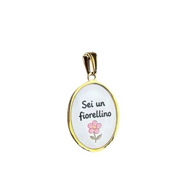 Ciondolo Cameo Sei un fiorellino