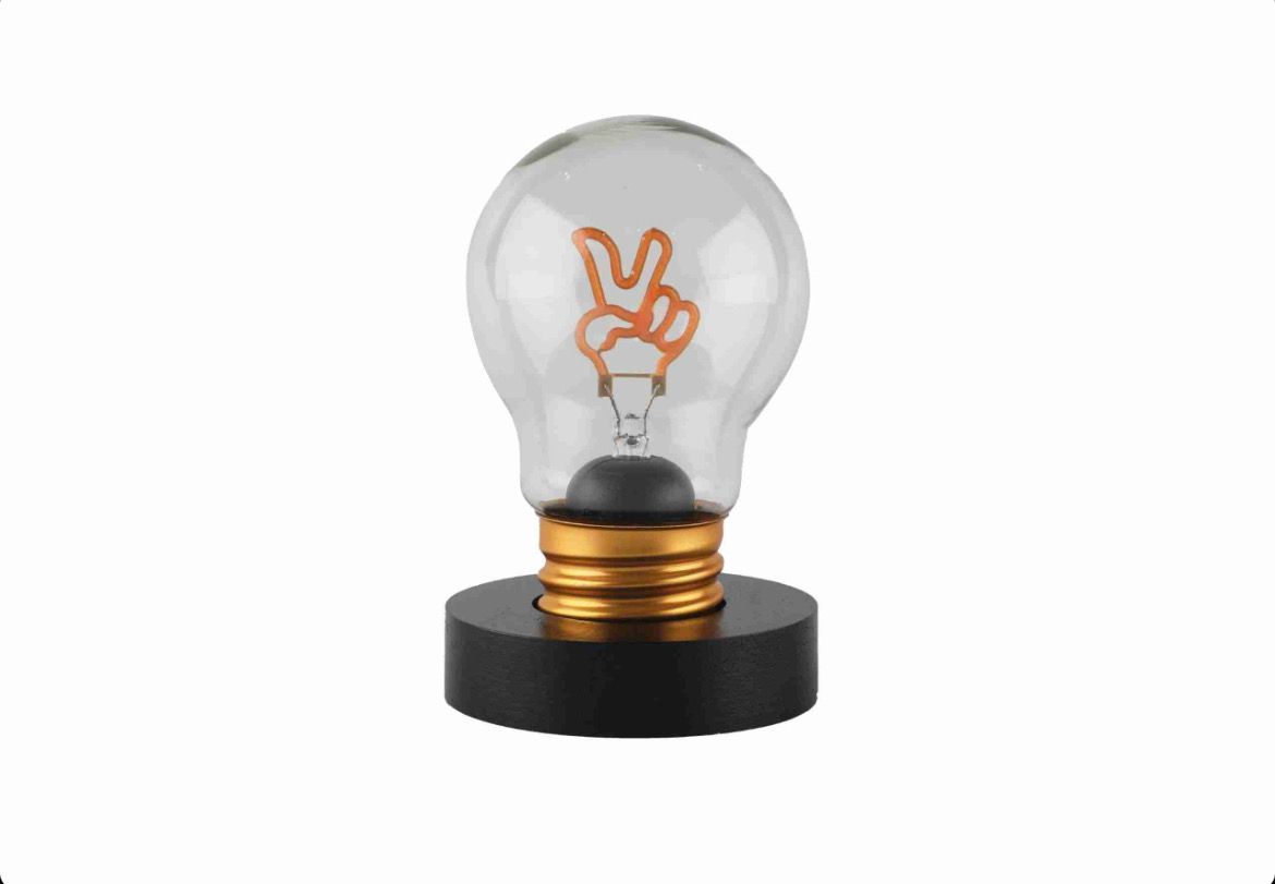 Lampada Led a forma di lampadina con base - Vittoria