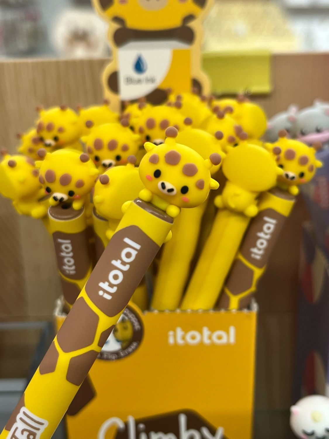 Penna cancellabile ITotal Climby Giraffa