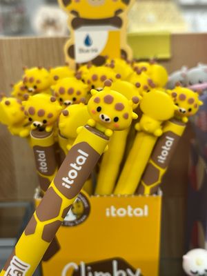 Penna cancellabile ITotal Climby Giraffa