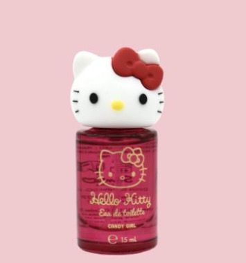 Eau de toilette Hello Kitty con tappo 3d