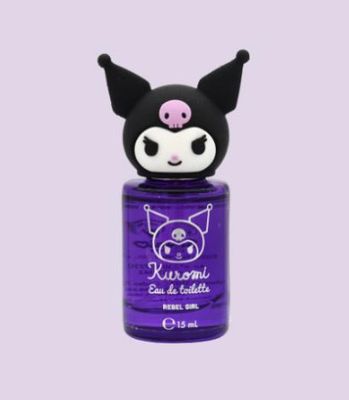 Eau de toilette Kuromi con tappo 3d
