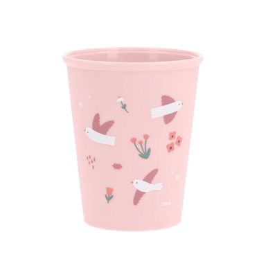 Bicchiere rosa garden disegno a colori Tutete