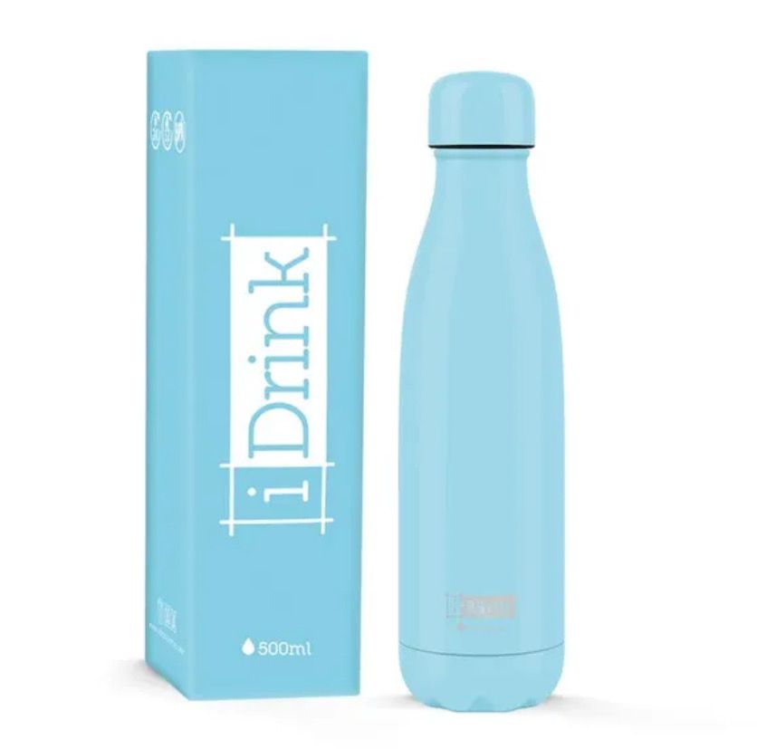 Bottiglia termica 500ml celeste