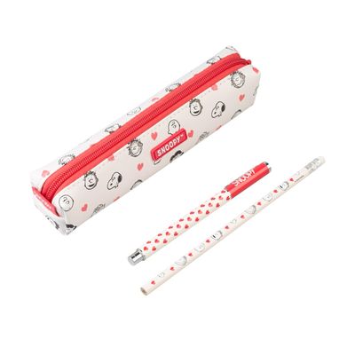 Set astuccio con penna e matita Snoopy