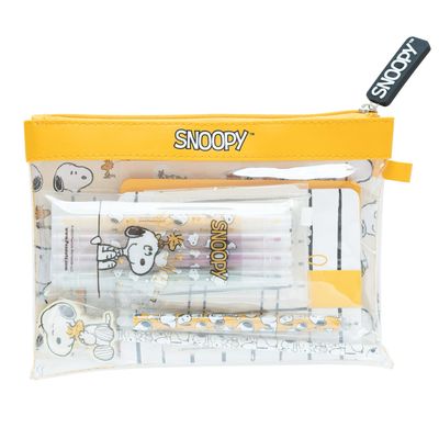 Set di cancelleria Snoopy in astuccio