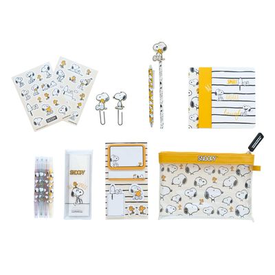 Set di cancelleria Snoopy in astuccio