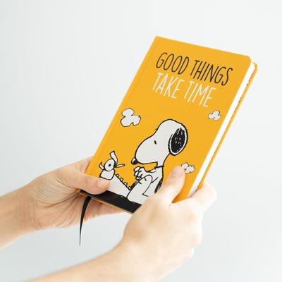 Quaderno A5 Snoopy good things take time