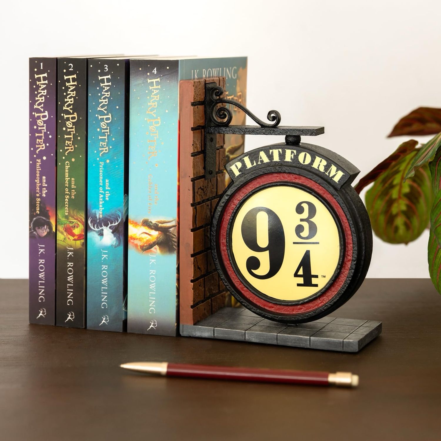 Fermalibri da mensola Harry PotterBinario 9 3/4