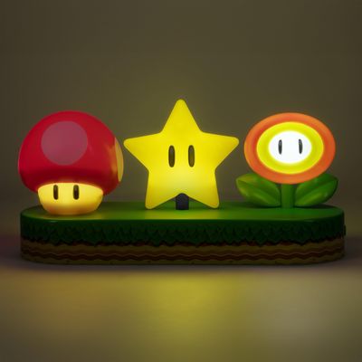 Lampada Led Icone Super Mario