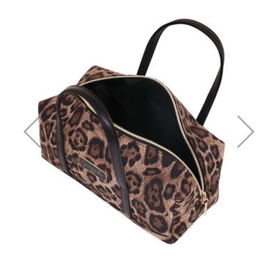 NECESSAIRE BAG CON MANICI L BEAUTY SAUVAGE MARRONE 29350 Camomilla Milano