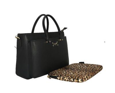 BORSA A MANO CON PORTA PC NICE OFFICE NERO 29778 Camomilla Milano