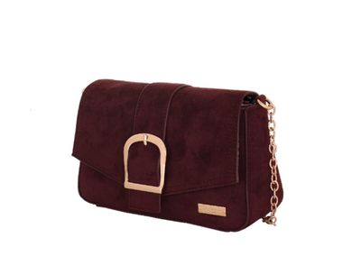 BORSA A TRACOLLA S SOFT BURGUNDY 29695 Camomilla Milano