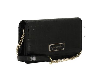 GIFT BOX Camomilla Milano BORSA PORTAFOGLIO NERA COCCO 32356
