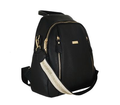 ZAINO CASUAL FRIZZY NERO 32685 Camomilla Milano