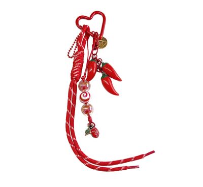 PORTACHIAVI CHARM PORTAFORTUNA cascata di cornetti 29841 Camomilla Milano