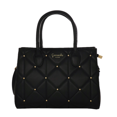 BORSA A MANO M SWEET STUDS NERA 30331 Camomilla Milano