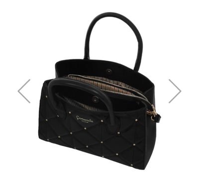 BORSA A MANO M SWEET STUDS NERA 30331 Camomilla Milano